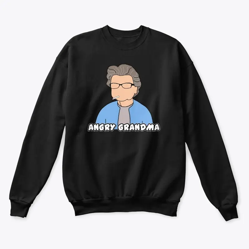 ANGRY GRANDMA SMOKING MERCH!