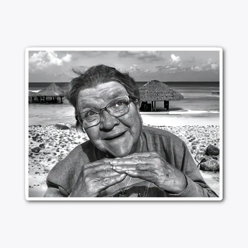 ANGRY GRANDMA ON BEACH!