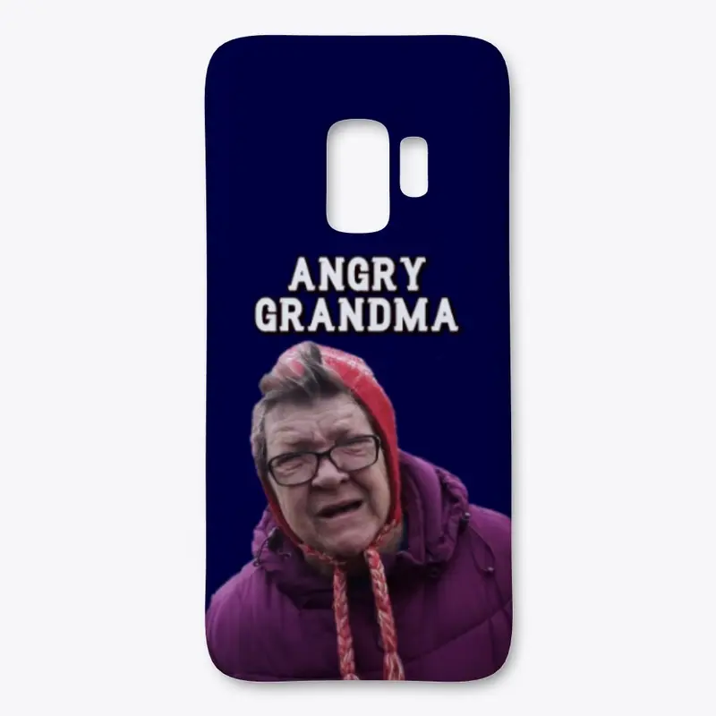 ANGRY GRANDMA SAMSUNG PHONE CASE!