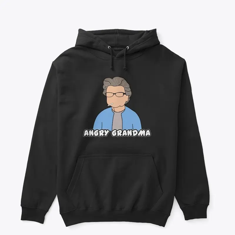 ANGRY GRANDMA SMOKING MERCH!